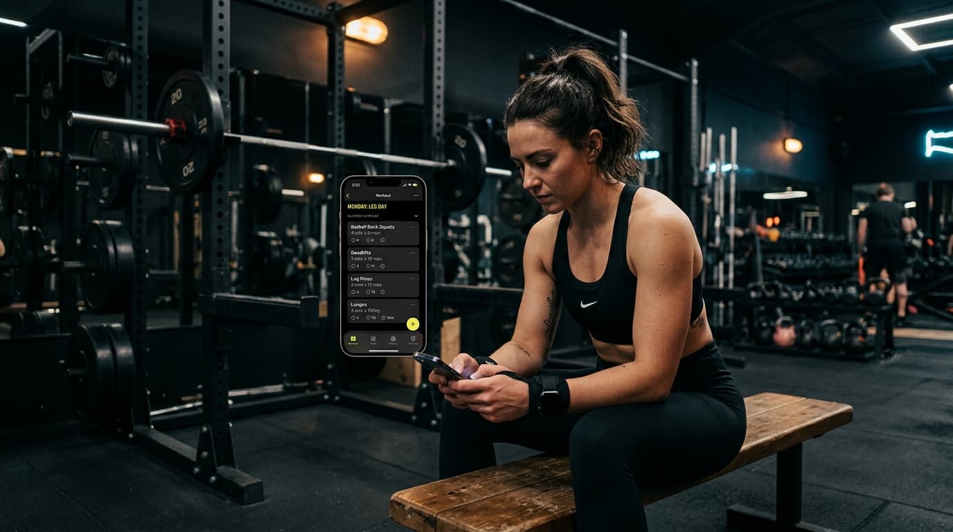 Hybrid coaching combining in-person sessions with digital training programming
